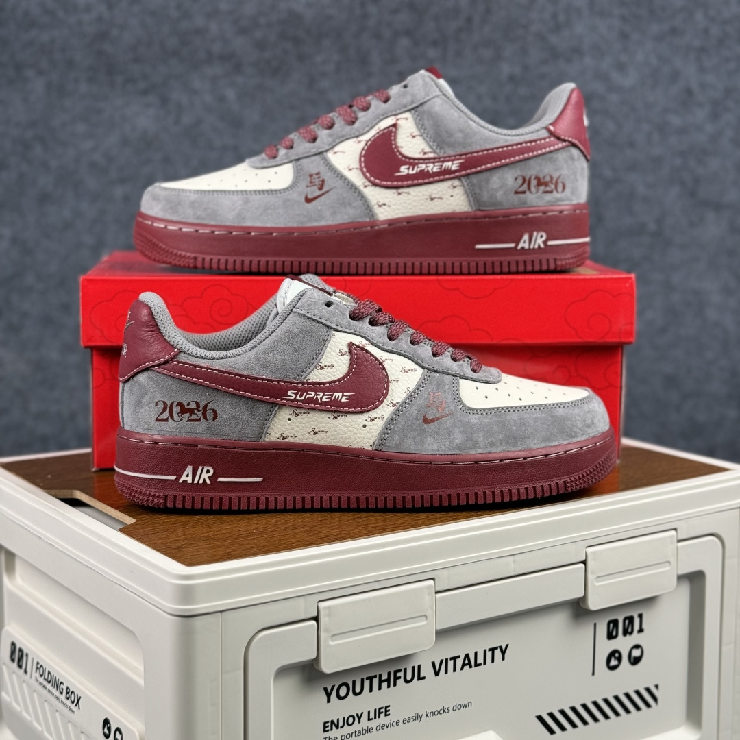 260 Nike Air Force 1'07 Low 马年联名 空军一号低帮休闲板鞋 XL1982-335
