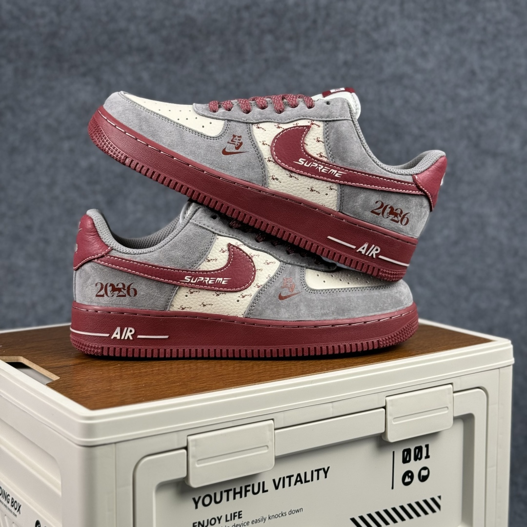 260 Nike Air Force 1'07 Low 马年联名 空军一号低帮休闲板鞋 XL1982-335