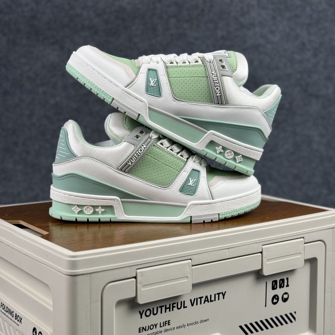 420 广奢高端货 LOUIS VUITTON 路易威登 LV Trainer 板鞋-Chinese UA Cheap High Quatity Brand Clothes Bags handbags Sneakers wholesale wholesaler seller from China Factory suppliers Fashion Clothing Shoes best Quality Beautiful Price 420 广奢高端货 LOUIS VUITTON 路易威登 LV Trainer 板鞋