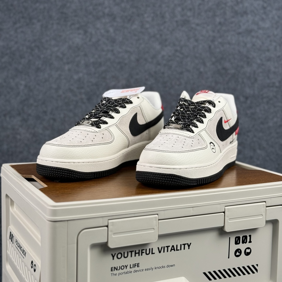 260 Nike Air Force 1'07 Low 黑白红撞色 空军一号低帮休闲板鞋 KG6699-F42-Chinese UA Cheap High Quatity Brand Clothes Bags handbags Sneakers wholesale wholesaler seller from China Factory suppliers Fashion Clothing Shoes best Quality Beautiful Price 260 Nike Air Force 1'07 Low 黑白红撞色 空军一号低帮休闲板鞋 KG6699-F42
