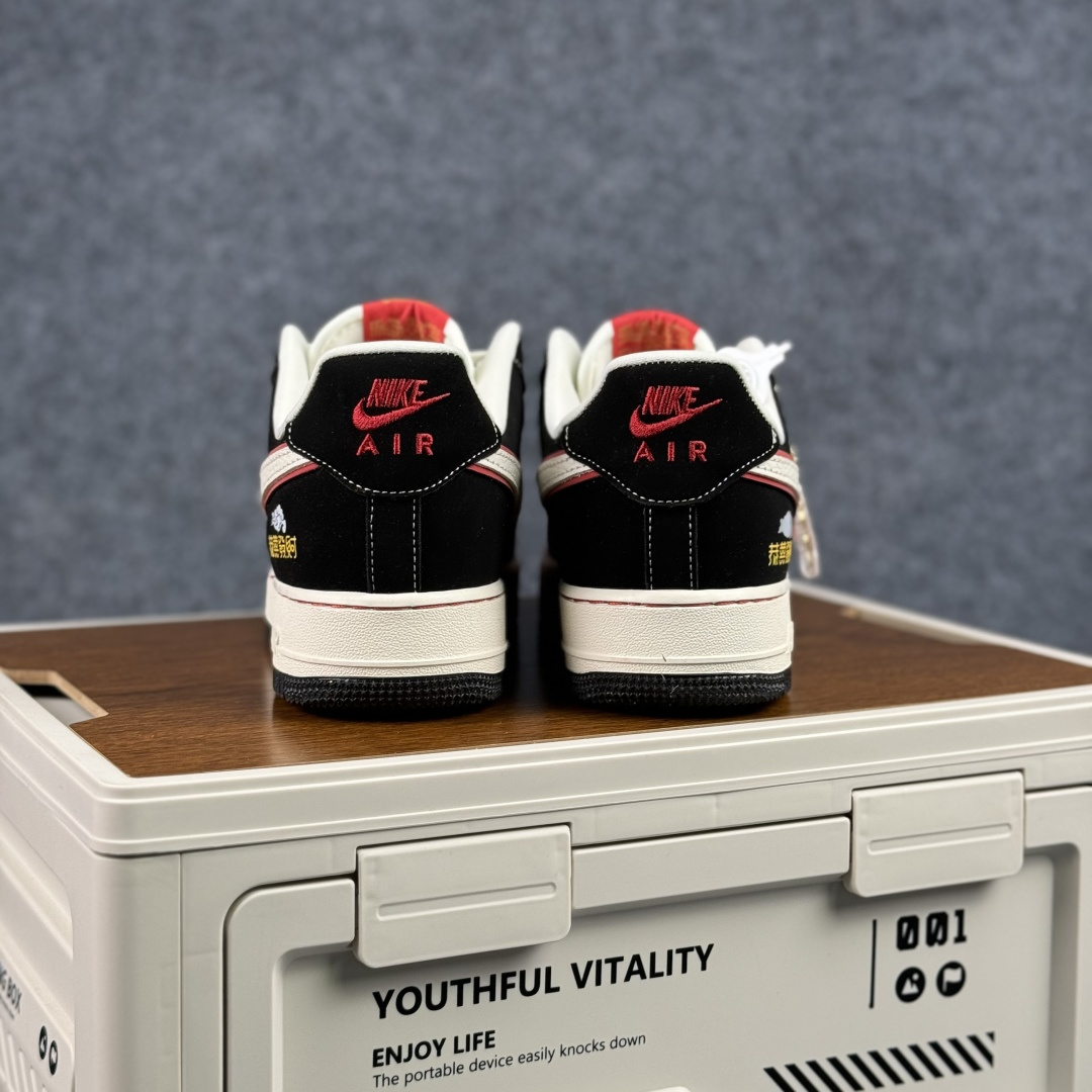 260 Nike Air Force 1'07 Low 马年限定 黑红恭喜发财 空军一号低帮休闲板鞋 DF0188-129-Chinese UA Cheap High Quatity Brand Clothes Bags handbags Sneakers wholesale wholesaler seller from China Factory suppliers Fashion Clothing Shoes best Quality Beautiful Price 260 Nike Air Force 1'07 Low 马年限定 黑红恭喜发财 空军一号低帮休闲板鞋 DF0188-129