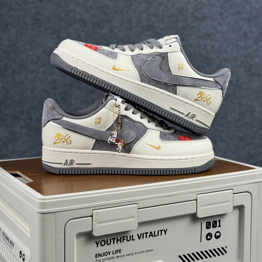 260 Nike Air Force 1'07 Low 米白灰色 空军一号低帮休闲板鞋 HT5088-615-Chinese UA Cheap High Quatity Brand Clothes Bags handbags Sneakers wholesale wholesaler seller from China Factory suppliers Fashion Clothing Shoes best Quality Beautiful Price 260 Nike Air Force 1'07 Low 米白灰色 空军一号低帮休闲板鞋 HT5088-615