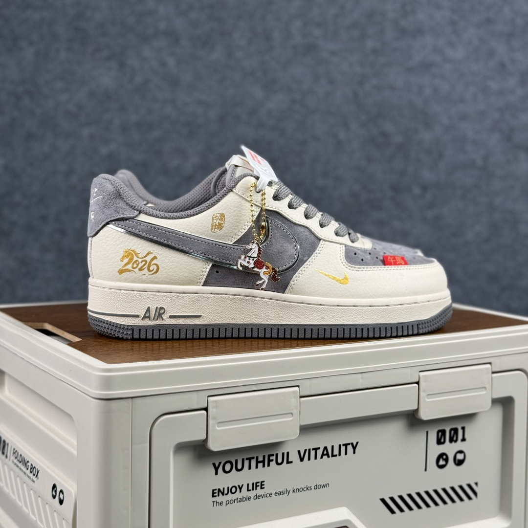 260 Nike Air Force 1'07 Low 米白灰色 空军一号低帮休闲板鞋 HT5088-615-Chinese UA Cheap High Quatity Brand Clothes Bags handbags Sneakers wholesale wholesaler seller from China Factory suppliers Fashion Clothing Shoes best Quality Beautiful Price 260 Nike Air Force 1'07 Low 米白灰色 空军一号低帮休闲板鞋 HT5088-615