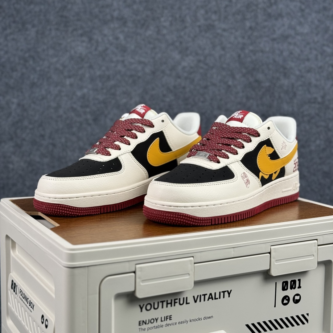 260 Nike Air Force 1'07 Low 酒红撞色 空军一号低帮休闲板鞋 JP2026-152-Chinese UA Cheap High Quatity Brand Clothes Bags handbags Sneakers wholesale wholesaler seller from China Factory suppliers Fashion Clothing Shoes best Quality Beautiful Price 260 Nike Air Force 1'07 Low 酒红撞色 空军一号低帮休闲板鞋 JP2026-152