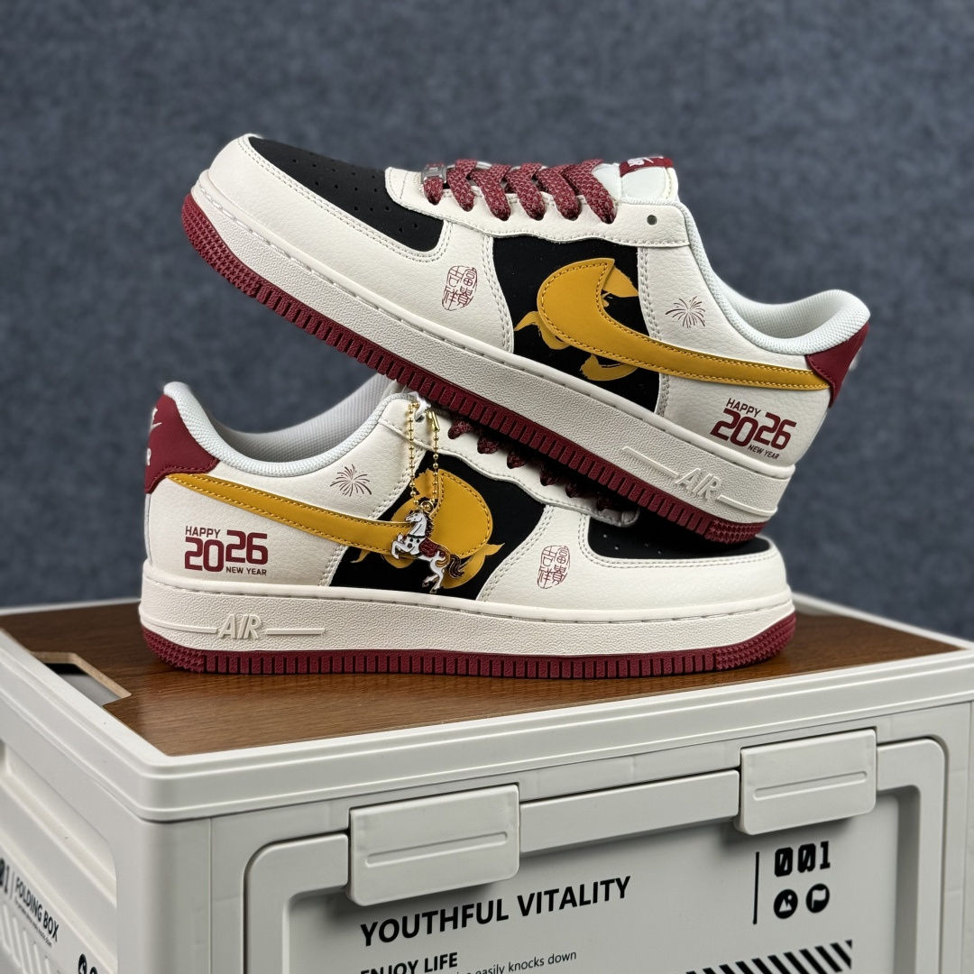 260 Nike Air Force 1'07 Low 酒红撞色 空军一号低帮休闲板鞋 JP2026-152-Chinese UA Cheap High Quatity Brand Clothes Bags handbags Sneakers wholesale wholesaler seller from China Factory suppliers Fashion Clothing Shoes best Quality Beautiful Price 260 Nike Air Force 1'07 Low 酒红撞色 空军一号低帮休闲板鞋 JP2026-152