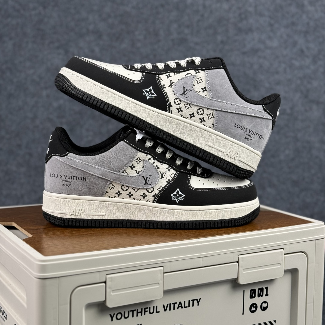 260- Nike Air Force 1'07 Low 黑白灰配色 空军一号低帮休闲板鞋 KG6699-F28-Chinese UA Cheap High Quatity Brand Clothes Bags handbags Sneakers wholesale wholesaler seller from China Factory suppliers Fashion Clothing Shoes best Quality Beautiful Price 260- Nike Air Force 1'07 Low 黑白灰配色 空军一号低帮休闲板鞋 KG6699-F28