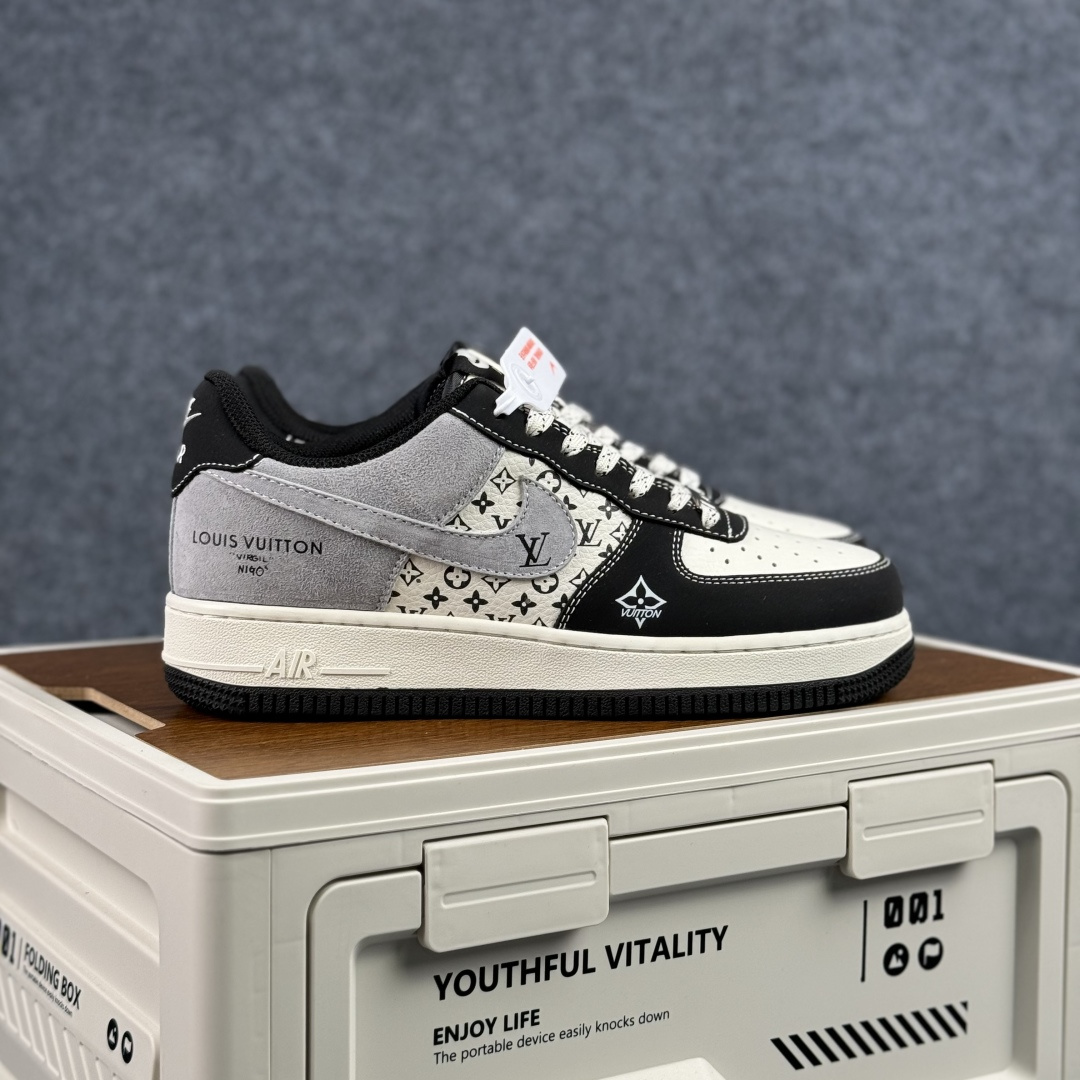 260- Nike Air Force 1'07 Low 黑白灰配色 空军一号低帮休闲板鞋 KG6699-F28-Chinese UA Cheap High Quatity Brand Clothes Bags handbags Sneakers wholesale wholesaler seller from China Factory suppliers Fashion Clothing Shoes best Quality Beautiful Price 260- Nike Air Force 1'07 Low 黑白灰配色 空军一号低帮休闲板鞋 KG6699-F28