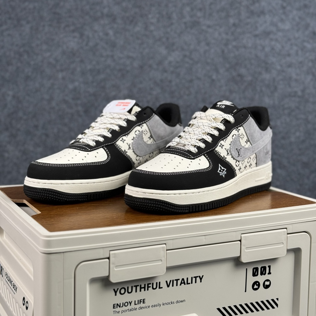 260- Nike Air Force 1'07 Low 黑白灰配色 空军一号低帮休闲板鞋 KG6699-F28-Chinese UA Cheap High Quatity Brand Clothes Bags handbags Sneakers wholesale wholesaler seller from China Factory suppliers Fashion Clothing Shoes best Quality Beautiful Price 260- Nike Air Force 1'07 Low 黑白灰配色 空军一号低帮休闲板鞋 KG6699-F28