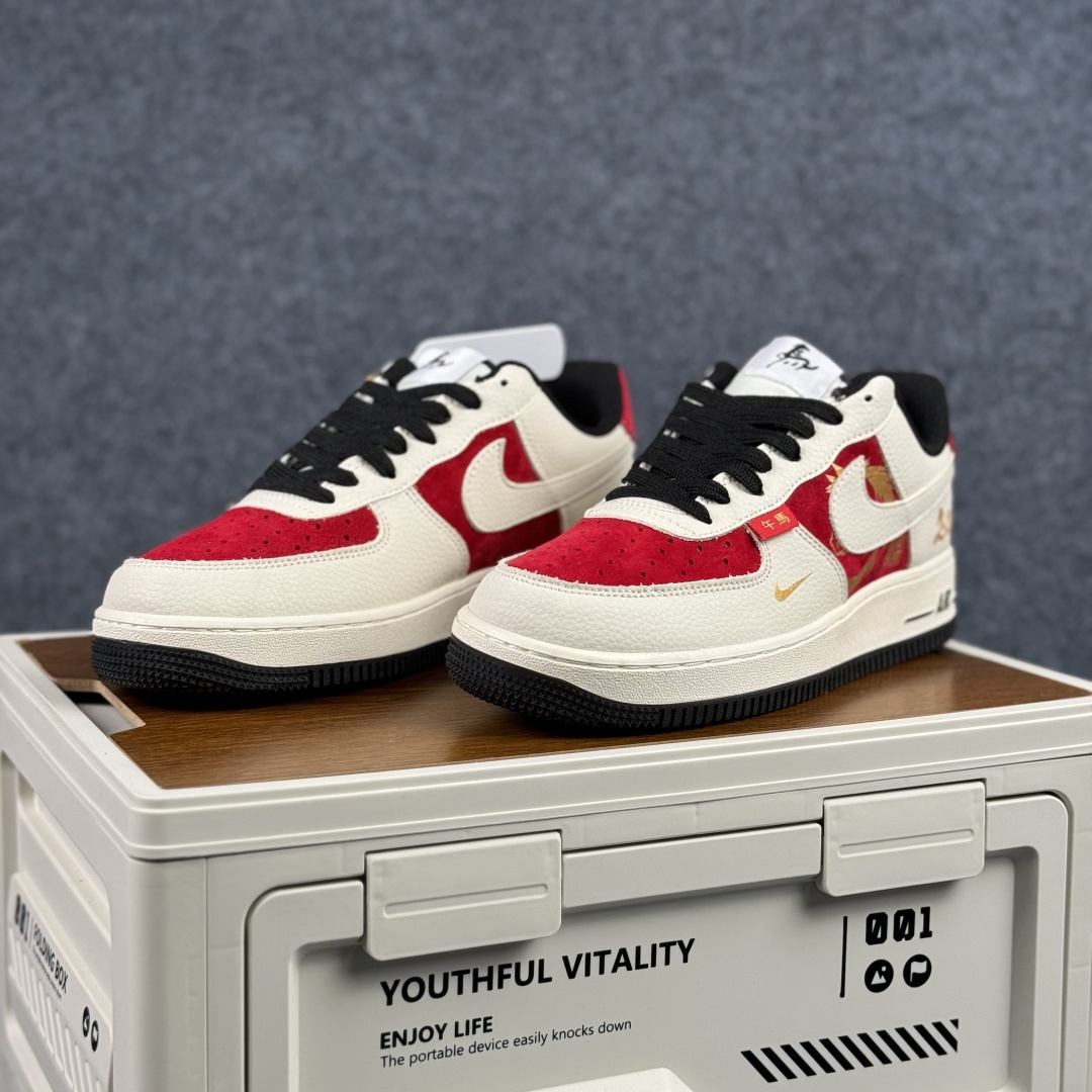 260 Nike Air Force 1'07 Low 鎏金马年 空军一号低帮休闲板鞋 XL1982-334-Chinese UA Cheap High Quatity Brand Clothes Bags handbags Sneakers wholesale wholesaler seller from China Factory suppliers Fashion Clothing Shoes best Quality Beautiful Price 260 Nike Air Force 1'07 Low 鎏金马年 空军一号低帮休闲板鞋 XL1982-334