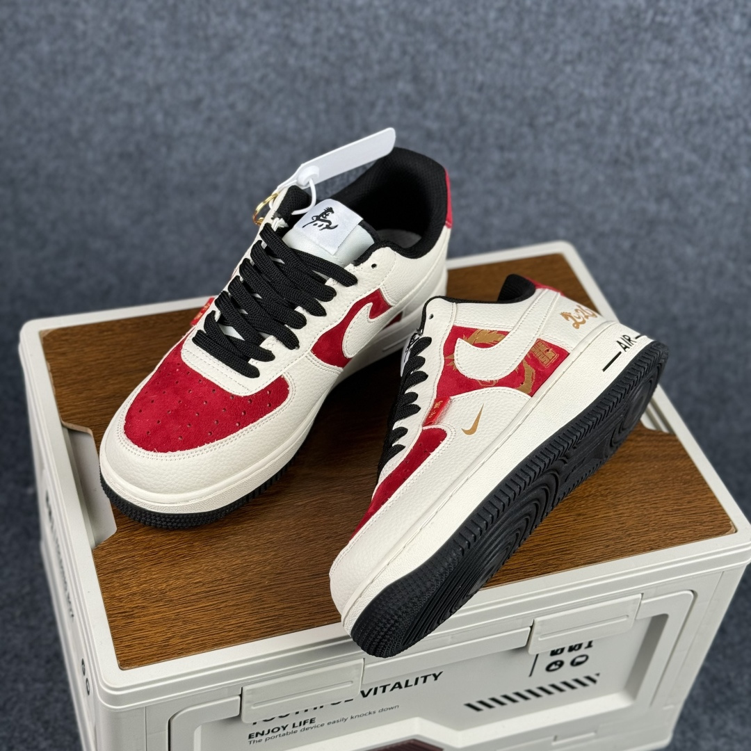 260 Nike Air Force 1'07 Low 鎏金马年 空军一号低帮休闲板鞋 XL1982-334-Chinese UA Cheap High Quatity Brand Clothes Bags handbags Sneakers wholesale wholesaler seller from China Factory suppliers Fashion Clothing Shoes best Quality Beautiful Price 260 Nike Air Force 1'07 Low 鎏金马年 空军一号低帮休闲板鞋 XL1982-334