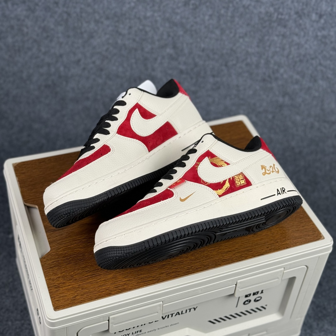 260 Nike Air Force 1'07 Low 鎏金马年 空军一号低帮休闲板鞋 XL1982-334-Chinese UA Cheap High Quatity Brand Clothes Bags handbags Sneakers wholesale wholesaler seller from China Factory suppliers Fashion Clothing Shoes best Quality Beautiful Price 260 Nike Air Force 1'07 Low 鎏金马年 空军一号低帮休闲板鞋 XL1982-334