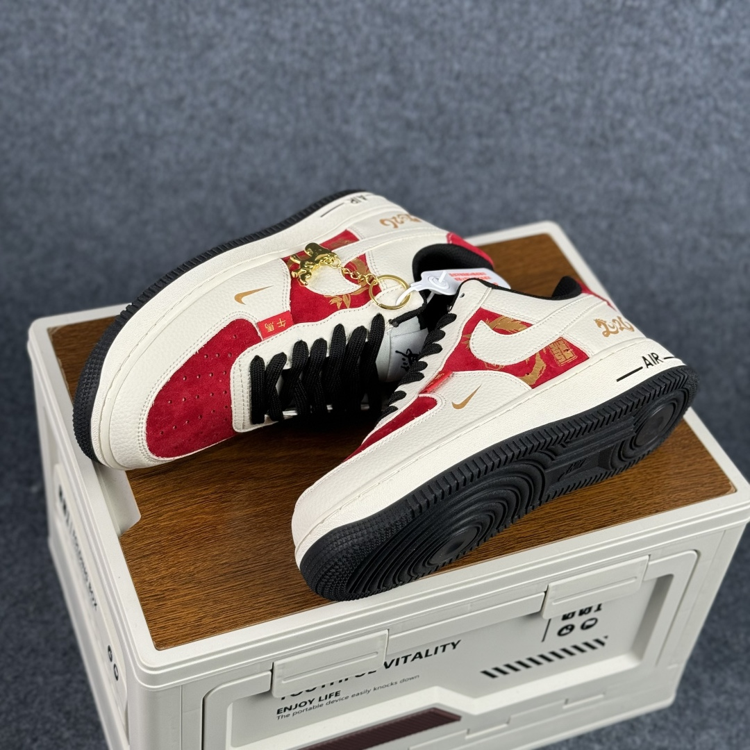 260 Nike Air Force 1'07 Low 鎏金马年 空军一号低帮休闲板鞋 XL1982-334-Chinese UA Cheap High Quatity Brand Clothes Bags handbags Sneakers wholesale wholesaler seller from China Factory suppliers Fashion Clothing Shoes best Quality Beautiful Price 260 Nike Air Force 1'07 Low 鎏金马年 空军一号低帮休闲板鞋 XL1982-334