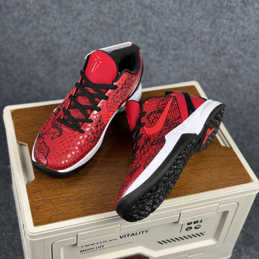 360 Nike Zoom Kobe VI 马年限定 CNY新年款 科比6代 低帮复刻实战运动低帮文化篮球鞋 CW2190-026-Chinese UA Cheap High Quatity Brand Clothes Bags handbags Sneakers wholesale wholesaler seller from China Factory suppliers Fashion Clothing Shoes best Quality Beautiful Price 360 Nike Zoom Kobe VI 马年限定 CNY新年款 科比6代 低帮复刻实战运动低帮文化篮球鞋 CW2190-026
