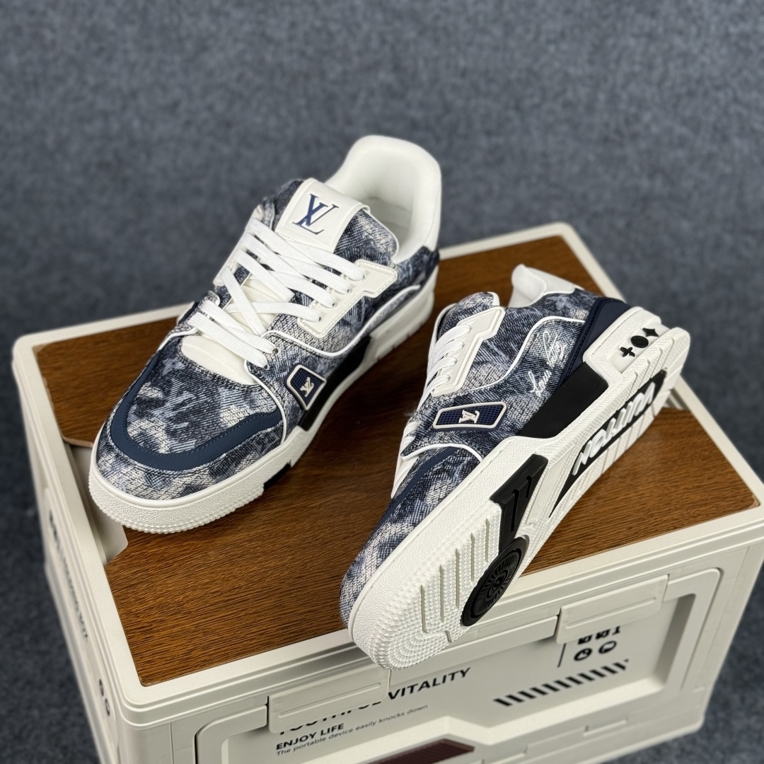 420 广奢高端货 LOUIS VUITTON 路易威登 LV Trainer 板鞋-Chinese UA Cheap High Quatity Brand Clothes Bags handbags Sneakers wholesale wholesaler seller from China Factory suppliers Fashion Clothing Shoes best Quality Beautiful Price 420 广奢高端货 LOUIS VUITTON 路易威登 LV Trainer 板鞋