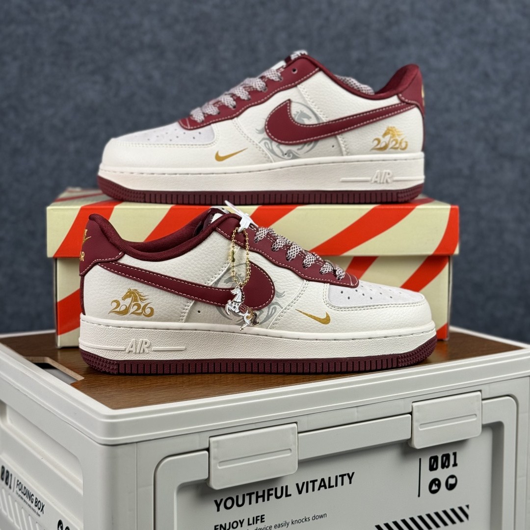 260 Nike Air Force 1 Low 2026 丙午马年限定款 XT6998-105-Chinese UA Cheap High Quatity Brand Clothes Bags handbags Sneakers wholesale wholesaler seller from China Factory suppliers Fashion Clothing Shoes best Quality Beautiful Price 260 Nike Air Force 1 Low 2026 丙午马年限定款 XT6998-105