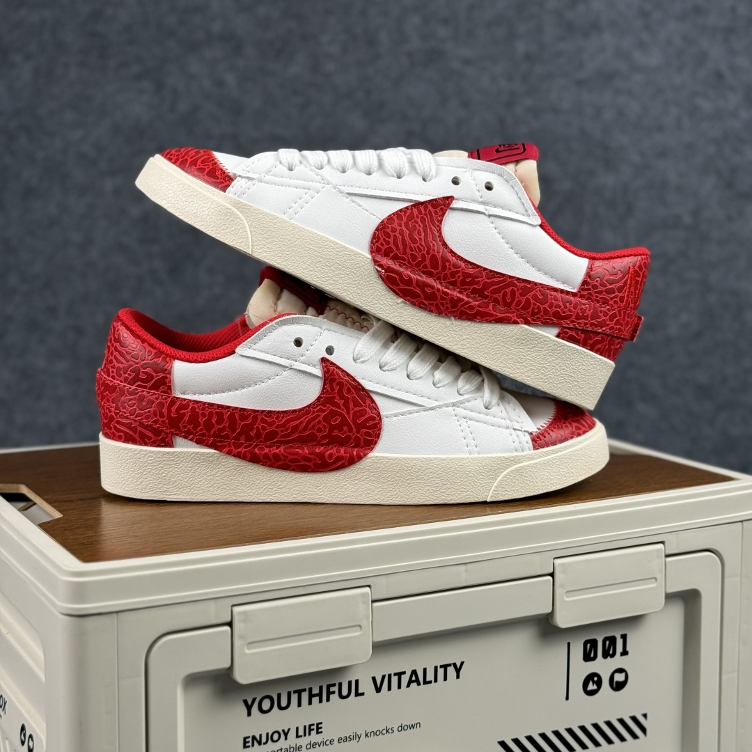 160 Nike Blazer Low '77 Jumbo 马年限定 定制开拓者 低帮休闲运动板鞋 QD1470-141