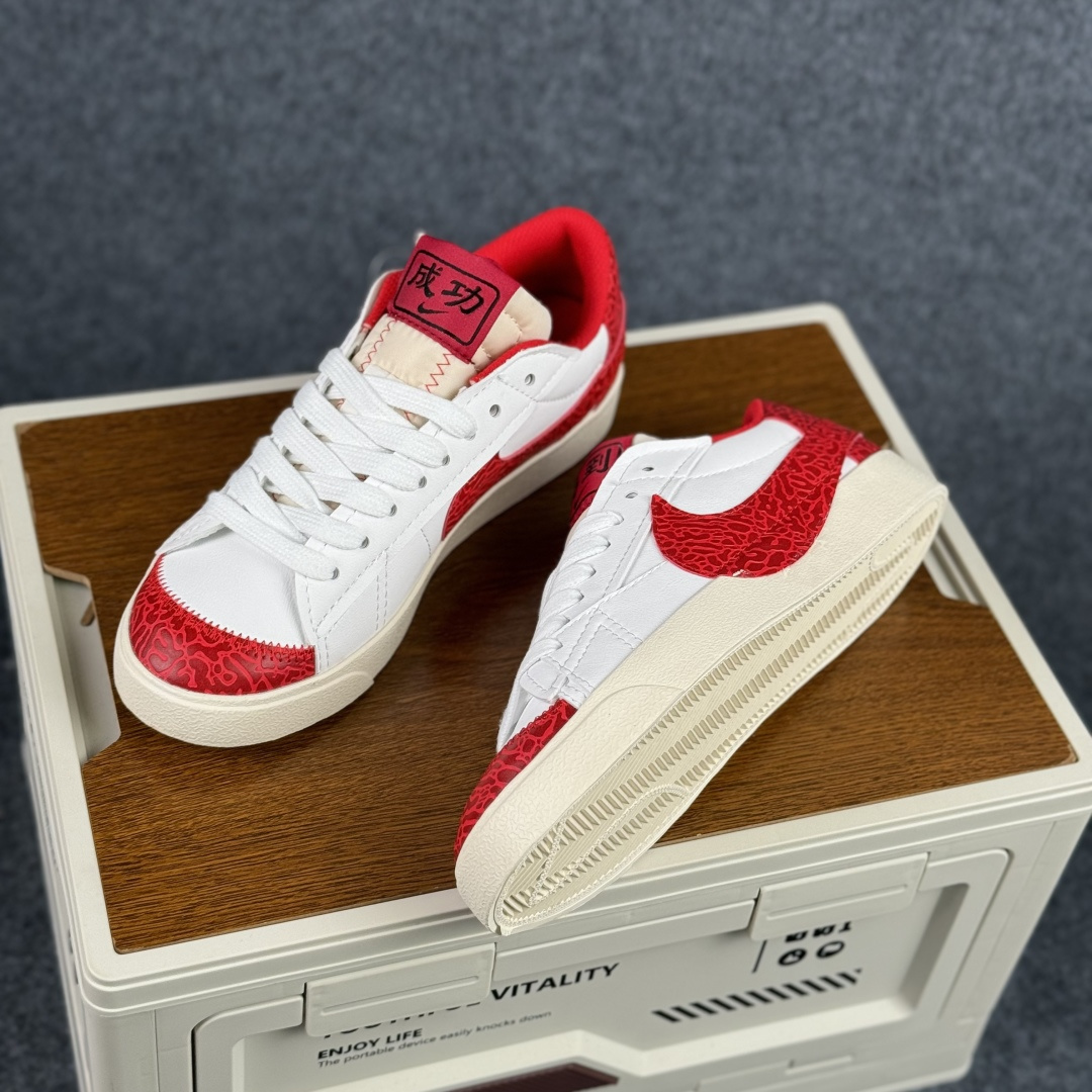 160 Nike Blazer Low '77 Jumbo 马年限定 定制开拓者 低帮休闲运动板鞋 QD1470-141
