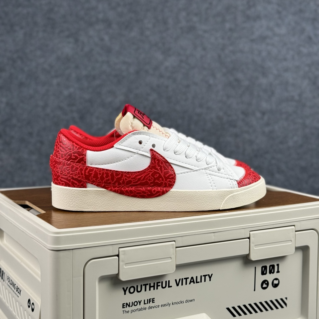 160 Nike Blazer Low '77 Jumbo 马年限定 定制开拓者 低帮休闲运动板鞋 QD1470-141
