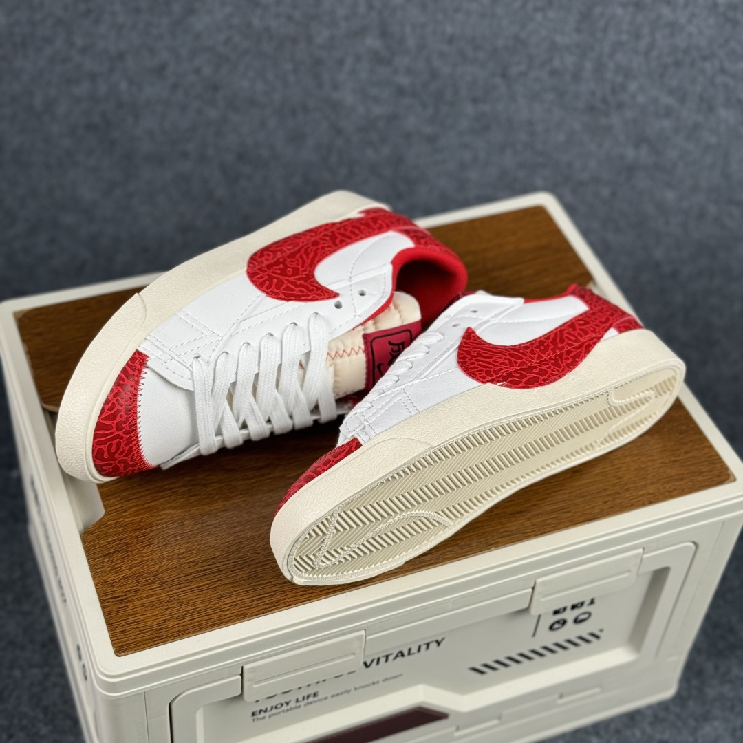 160 Nike Blazer Low '77 Jumbo 马年限定 定制开拓者 低帮休闲运动板鞋 QD1470-141
