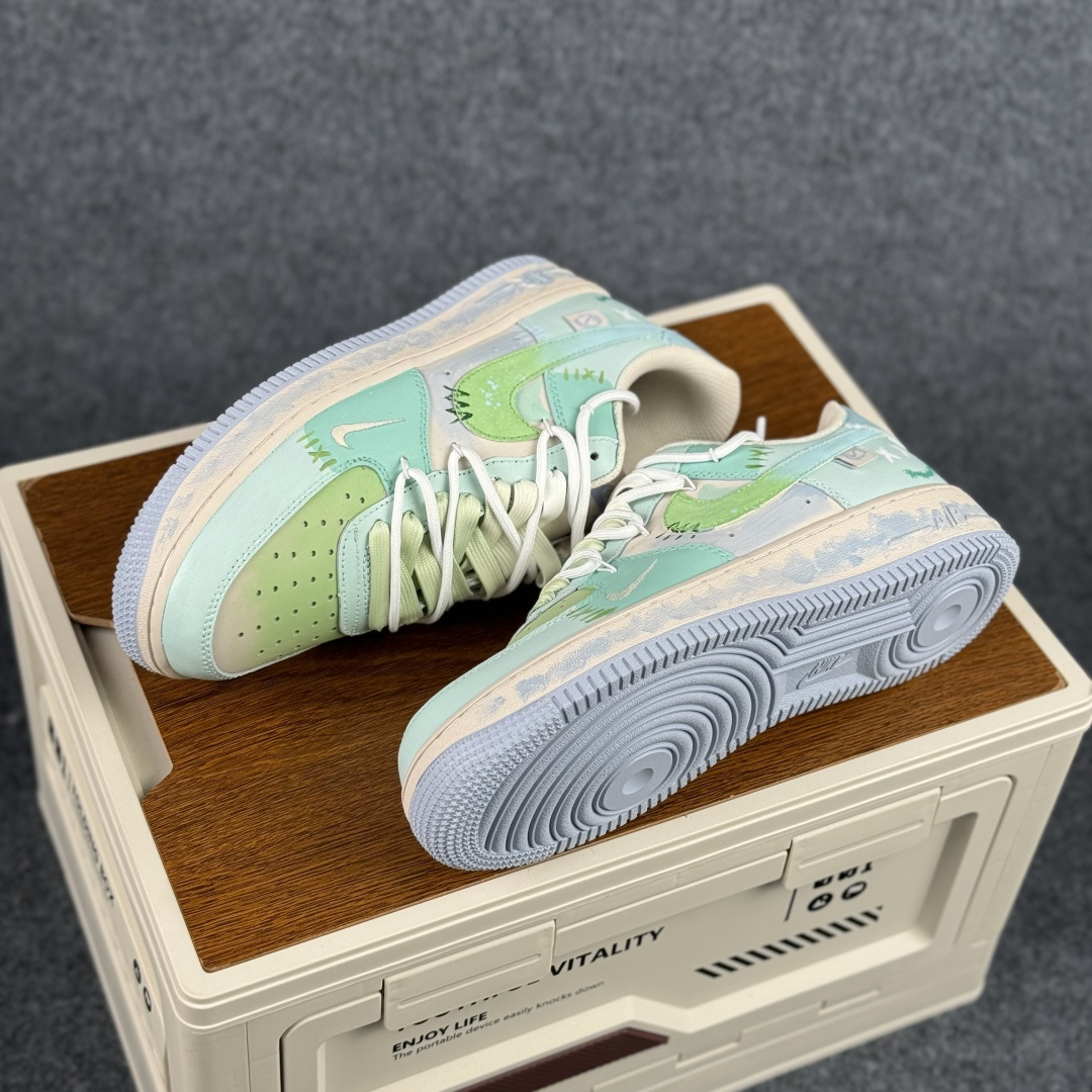 260 Nike Air Force 1'07 Low 手绘涂鸦 薄荷漫绘 空军一号低帮休闲板鞋 DB3301-919-Chinese UA Cheap High Quatity Brand Clothes Bags handbags Sneakers wholesale wholesaler seller from China Factory suppliers Fashion Clothing Shoes best Quality Beautiful Price 260 Nike Air Force 1'07 Low 手绘涂鸦 薄荷漫绘 空军一号低帮休闲板鞋 DB3301-919