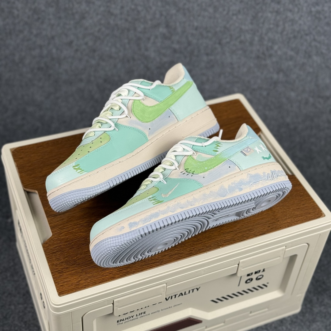 260 Nike Air Force 1'07 Low 手绘涂鸦 薄荷漫绘 空军一号低帮休闲板鞋 DB3301-919-Chinese UA Cheap High Quatity Brand Clothes Bags handbags Sneakers wholesale wholesaler seller from China Factory suppliers Fashion Clothing Shoes best Quality Beautiful Price 260 Nike Air Force 1'07 Low 手绘涂鸦 薄荷漫绘 空军一号低帮休闲板鞋 DB3301-919