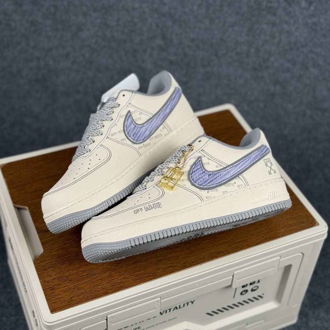 260 Nike Air Force 1'07 Low 米白主色 空军一号低帮休闲板鞋 XY2025-008