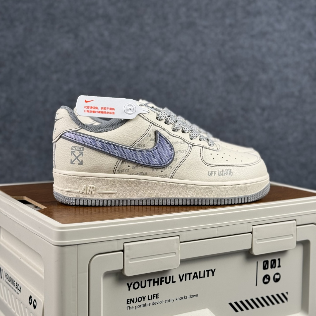 260 Nike Air Force 1'07 Low 米白主色 空军一号低帮休闲板鞋 XY2025-008