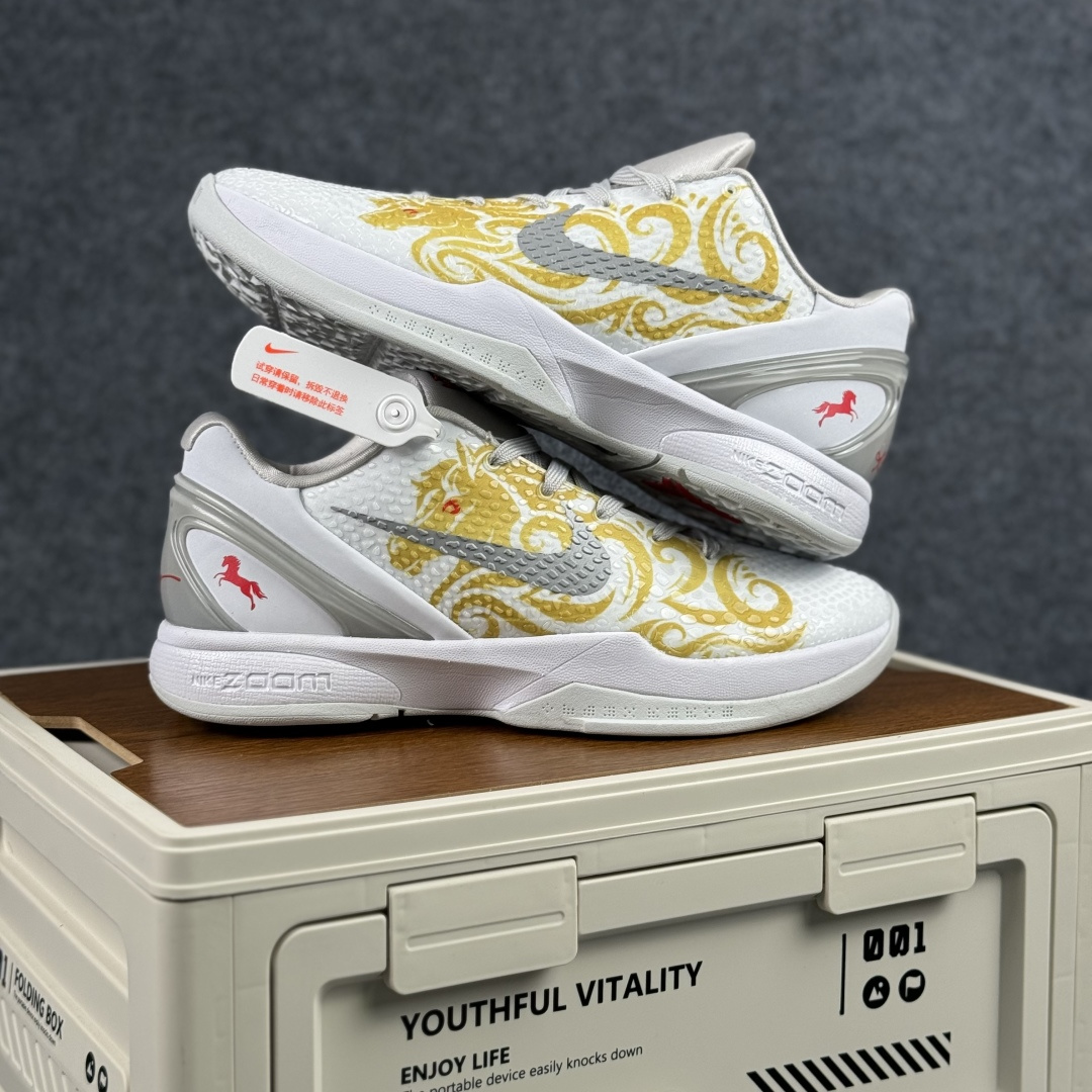 360 Nike Zoom Kobe VI 马年限定 CNY新年款 科比6代 低帮复刻实战运动低帮文化篮球鞋 CW2190-029-Chinese UA Cheap High Quatity Brand Clothes Bags handbags Sneakers wholesale wholesaler seller from China Factory suppliers Fashion Clothing Shoes best Quality Beautiful Price 360 Nike Zoom Kobe VI 马年限定 CNY新年款 科比6代 低帮复刻实战运动低帮文化篮球鞋 CW2190-029