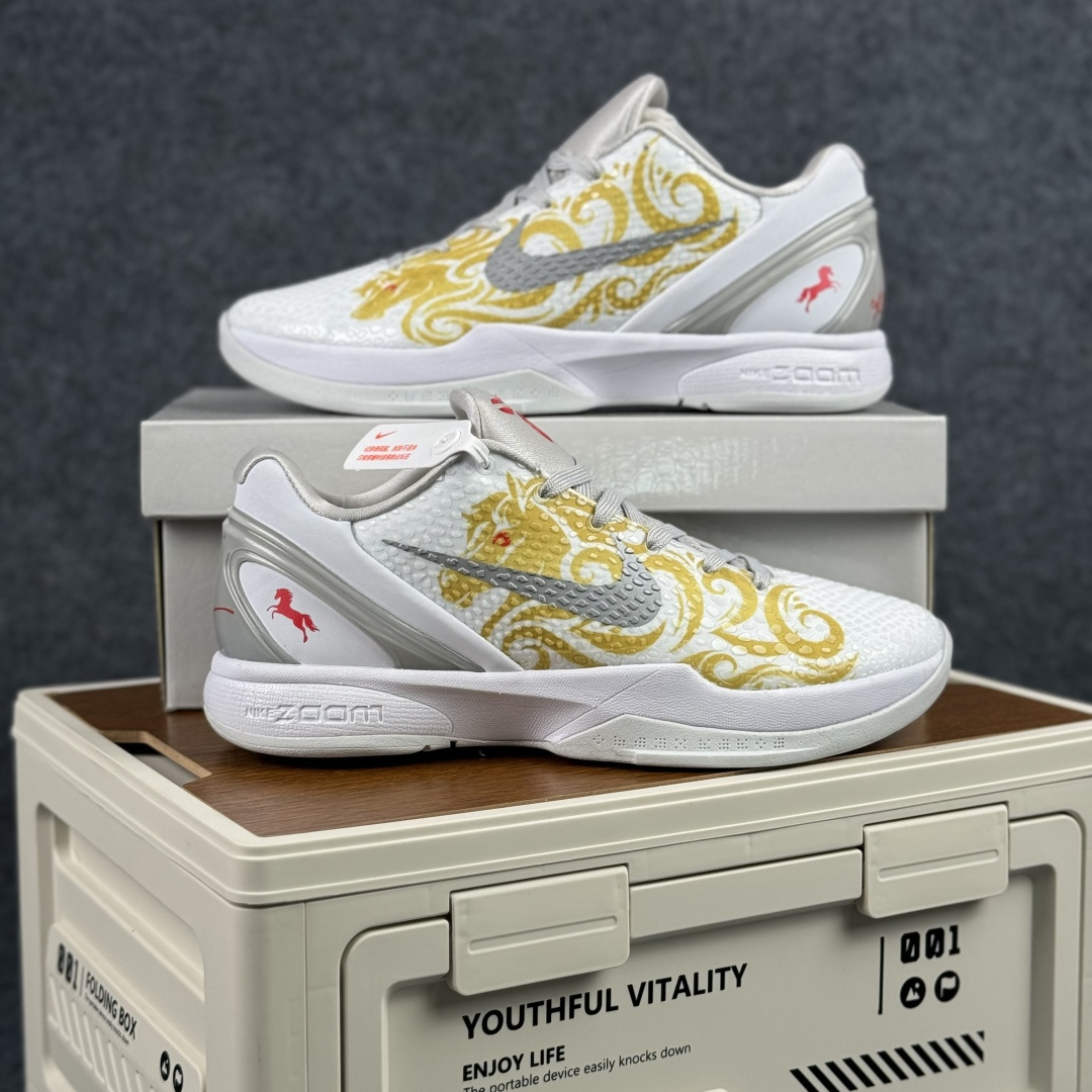 360 Nike Zoom Kobe VI 马年限定 CNY新年款 科比6代 低帮复刻实战运动低帮文化篮球鞋 CW2190-029-Chinese UA Cheap High Quatity Brand Clothes Bags handbags Sneakers wholesale wholesaler seller from China Factory suppliers Fashion Clothing Shoes best Quality Beautiful Price 360 Nike Zoom Kobe VI 马年限定 CNY新年款 科比6代 低帮复刻实战运动低帮文化篮球鞋 CW2190-029
