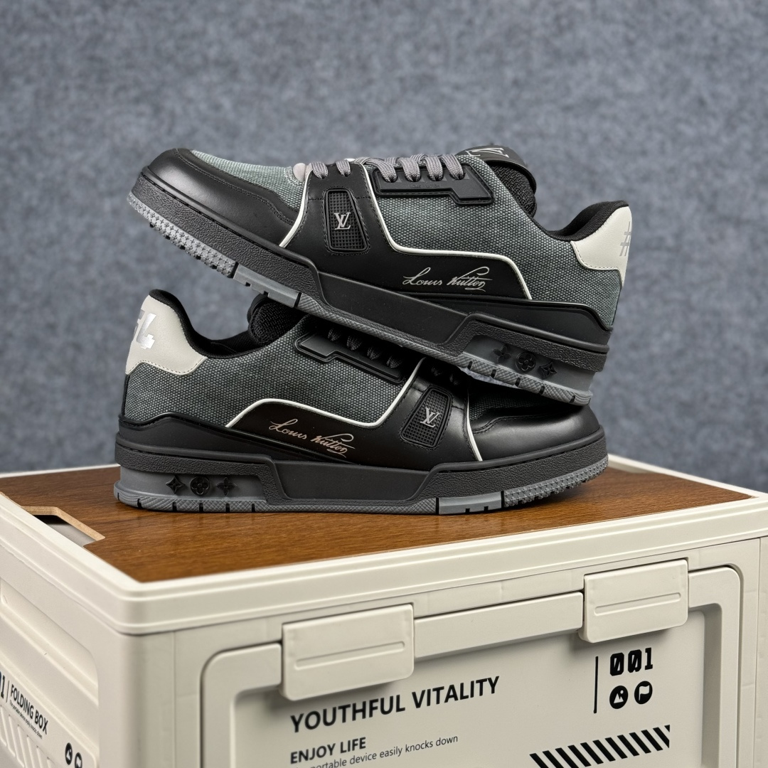 500 广奢高端货 LOUIS VUITTON 路易威登 LV Trainer 板鞋-Chinese UA Cheap High Quatity Brand Clothes Bags handbags Sneakers wholesale wholesaler seller from China Factory suppliers Fashion Clothing Shoes best Quality Beautiful Price 500 广奢高端货 LOUIS VUITTON 路易威登 LV Trainer 板鞋