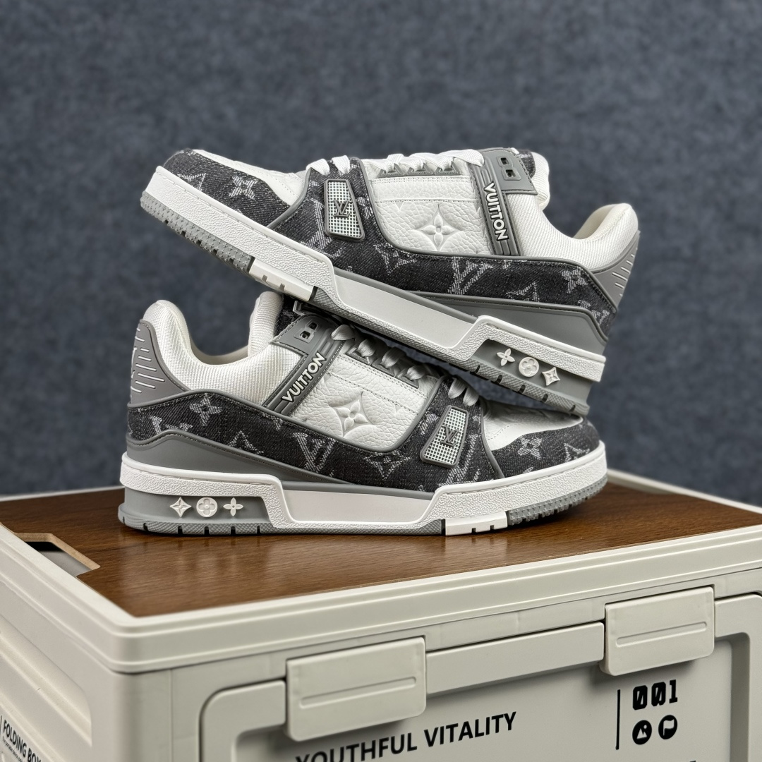 500 广奢高端货 LOUIS VUITTON 路易威登 LV Trainer 板鞋