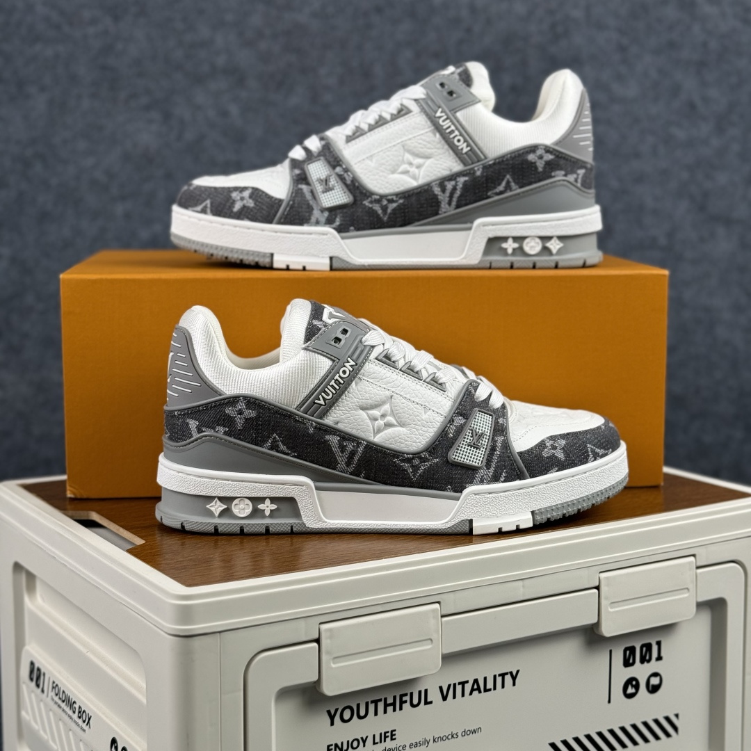 500 广奢高端货 LOUIS VUITTON 路易威登 LV Trainer 板鞋