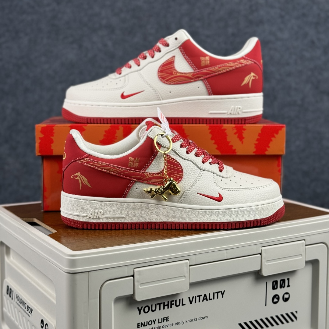 Nike Air Force 1 Low 2026 丙午马年限定款 DQ6628-166 Nike Air Force 1 Low 2026 丙午马年限定款 DQ6628-166