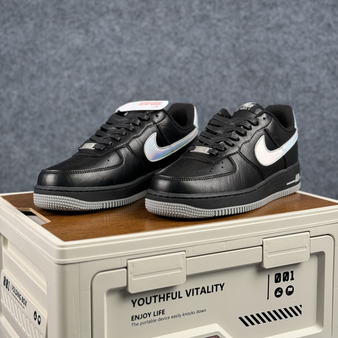 Nike Air Force 1'07 Low 墨夜幻银 空军一号低帮休闲板鞋 FZ0627-010 Nike Air Force 1'07 Low 墨夜幻银 空军一号低帮休闲板鞋 FZ0627-010