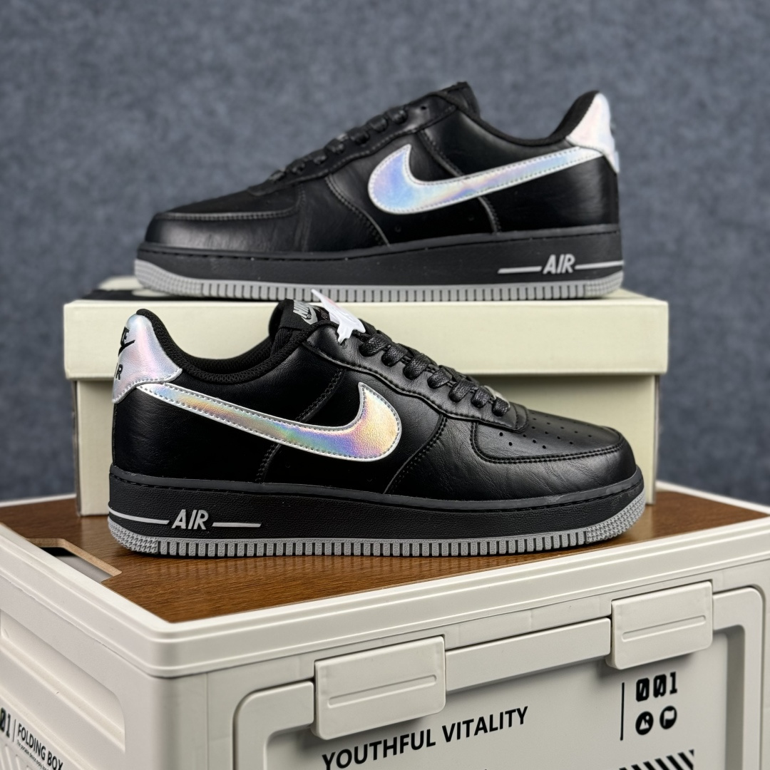 Nike Air Force 1'07 Low 墨夜幻银 空军一号低帮休闲板鞋 FZ0627-010 Nike Air Force 1'07 Low 墨夜幻银 空军一号低帮休闲板鞋 FZ0627-010