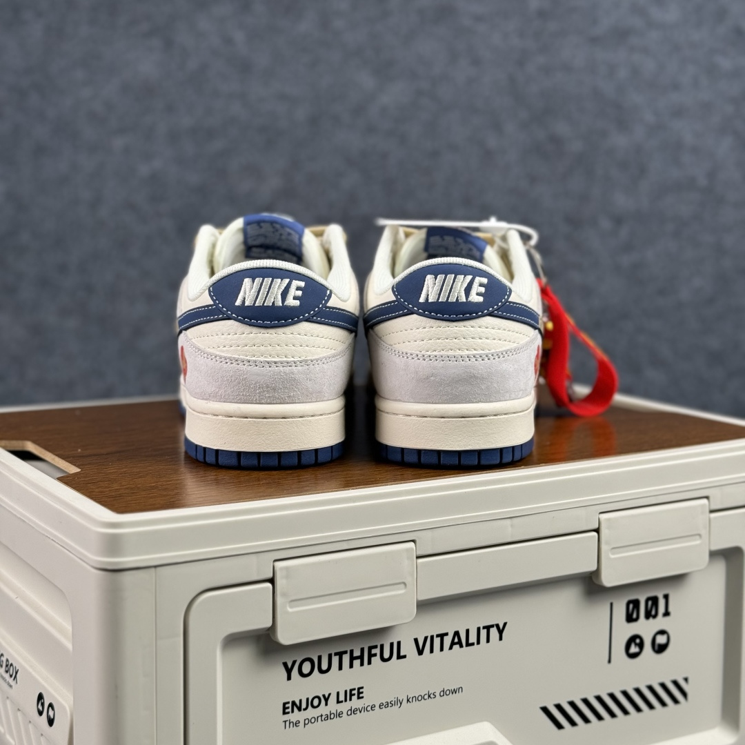 Nike Dunk Low 2026 丙午马年限定 米灰蓝 高端定制 低帮休闲板鞋 LX1988-812
