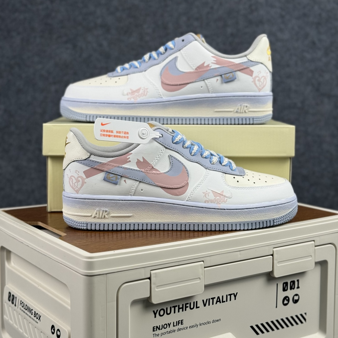 260 Nike Air Force 1'07 Low ”Spring Field” 手绘涂鸦 春野甜序 空军一号低帮休闲板鞋 DB3301-171-Chinese UA Cheap High Quatity Brand Clothes Bags handbags Sneakers wholesale wholesaler seller from China Factory suppliers Fashion Clothing Shoes best Quality Beautiful Price 260 Nike Air Force 1'07 Low ”Spring Field” 手绘涂鸦 春野甜序 空军一号低帮休闲板鞋 DB3301-171