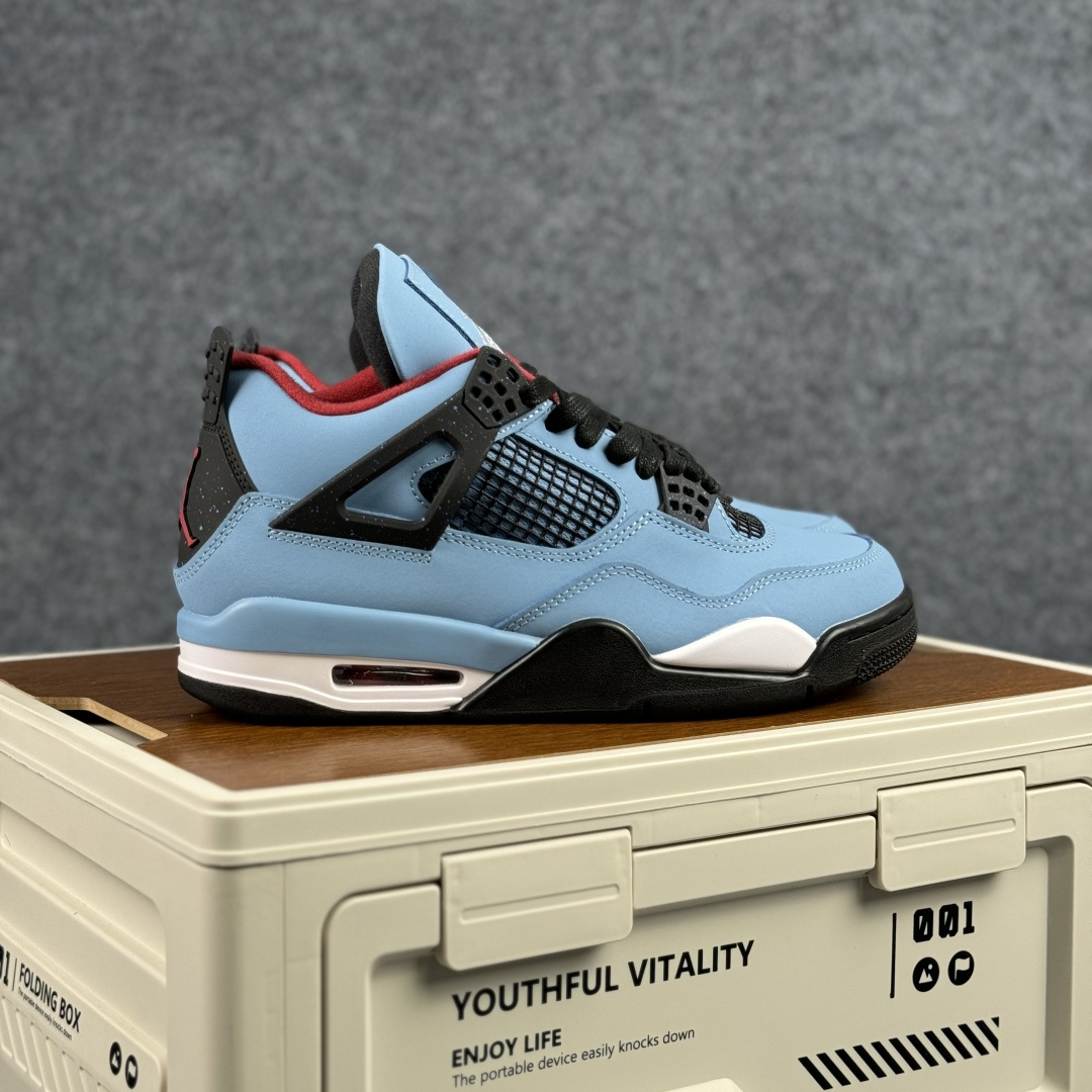 300 W版 Air Jordan AJ4 ”Metallic Gold” ST联名冰蓝 乔丹AJ4代中帮复古休闲篮球鞋 308497-406-Chinese UA Cheap High Quatity Brand Clothes Bags handbags Sneakers wholesale wholesaler seller from China Factory suppliers Fashion Clothing Shoes best Quality Beautiful Price 300 W版 Air Jordan AJ4 ”Metallic Gold” ST联名冰蓝 乔丹AJ4代中帮复古休闲篮球鞋 308497-406