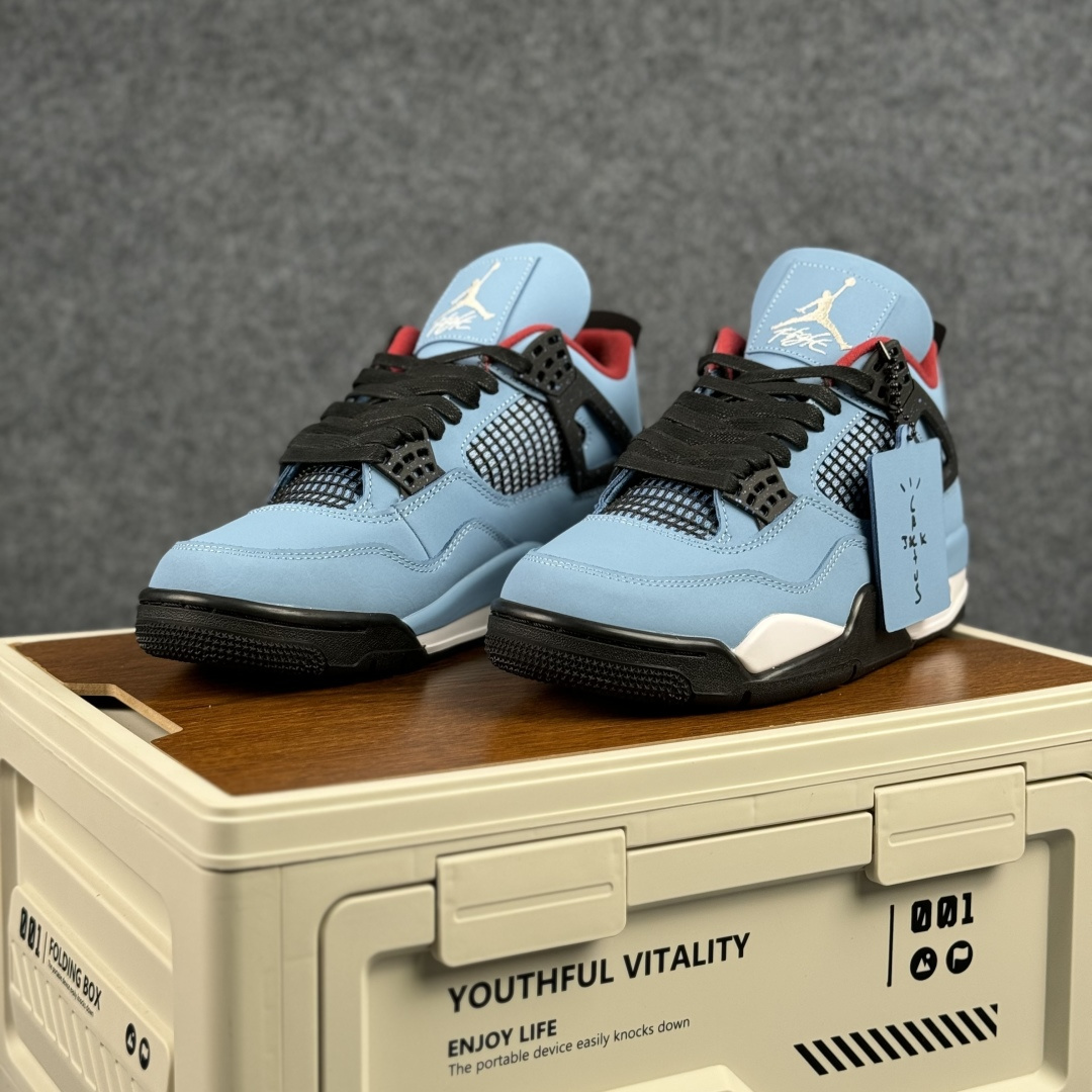 300 W版 Air Jordan AJ4 ”Metallic Gold” ST联名冰蓝 乔丹AJ4代中帮复古休闲篮球鞋 308497-406-Chinese UA Cheap High Quatity Brand Clothes Bags handbags Sneakers wholesale wholesaler seller from China Factory suppliers Fashion Clothing Shoes best Quality Beautiful Price 300 W版 Air Jordan AJ4 ”Metallic Gold” ST联名冰蓝 乔丹AJ4代中帮复古休闲篮球鞋 308497-406