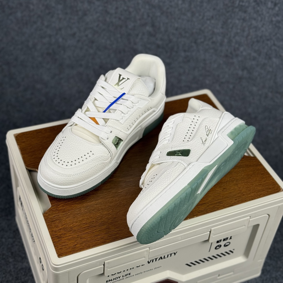 420 LOUIS VUITTON 路易威登 LV Trainer 板鞋-Chinese UA Cheap High Quatity Brand Clothes Bags handbags Sneakers wholesale wholesaler seller from China Factory suppliers Fashion Clothing Shoes best Quality Beautiful Price 420 LOUIS VUITTON 路易威登 LV Trainer 板鞋