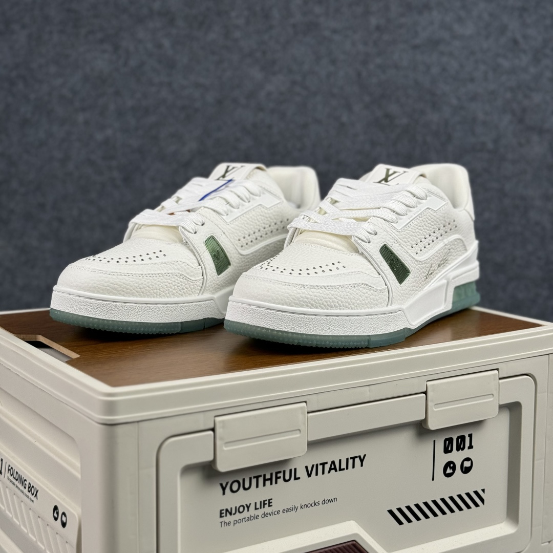 420 LOUIS VUITTON 路易威登 LV Trainer 板鞋-Chinese UA Cheap High Quatity Brand Clothes Bags handbags Sneakers wholesale wholesaler seller from China Factory suppliers Fashion Clothing Shoes best Quality Beautiful Price 420 LOUIS VUITTON 路易威登 LV Trainer 板鞋
