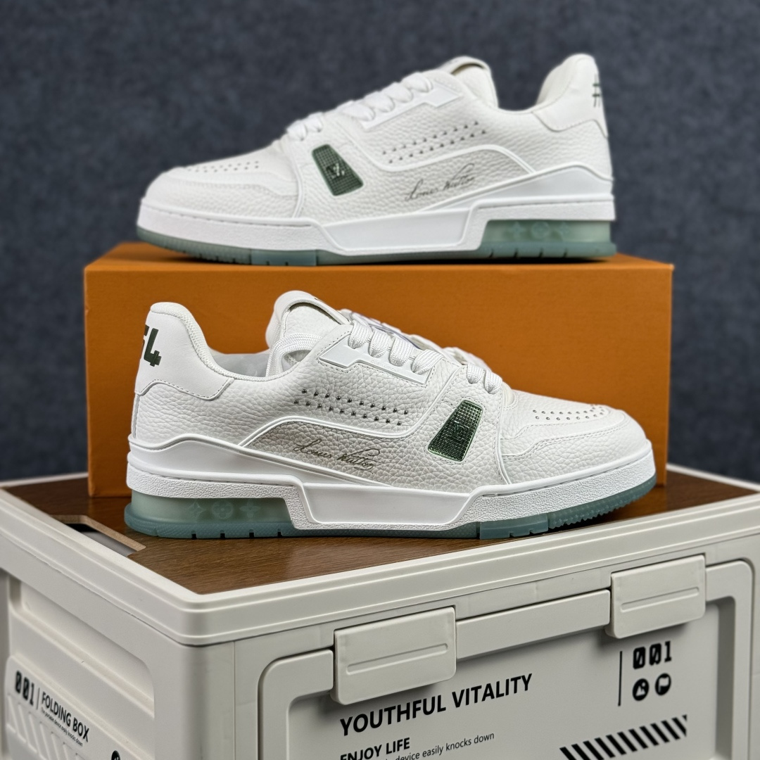 420 LOUIS VUITTON 路易威登 LV Trainer 板鞋-Chinese UA Cheap High Quatity Brand Clothes Bags handbags Sneakers wholesale wholesaler seller from China Factory suppliers Fashion Clothing Shoes best Quality Beautiful Price 420 LOUIS VUITTON 路易威登 LV Trainer 板鞋