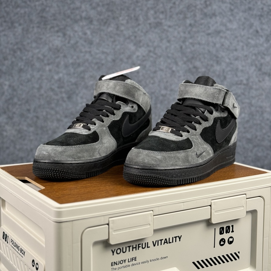 280 Nike Air Force 1'07 Mid 定制 秋冬新款 空军一号中帮休闲板鞋 ZH0316-167