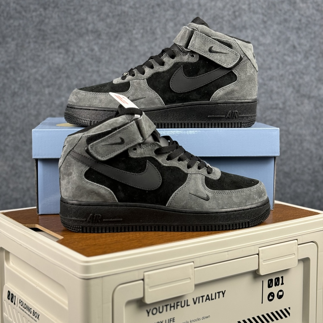 280 Nike Air Force 1'07 Mid 定制 秋冬新款 空军一号中帮休闲板鞋 ZH0316-167