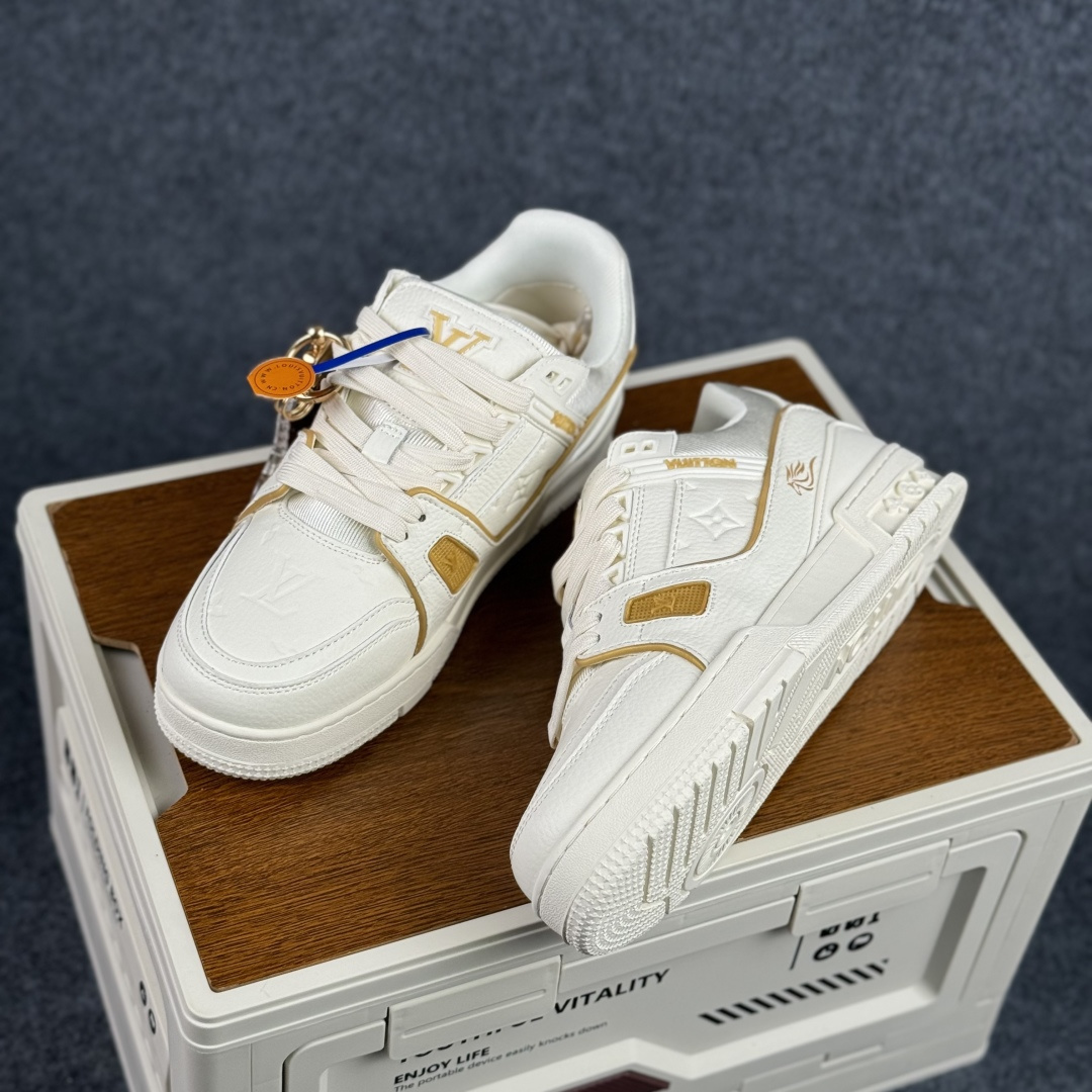 460 LOUIS VUITTON Trainer Maxi 路易威登 LV厚底板鞋 马年限定印花系列