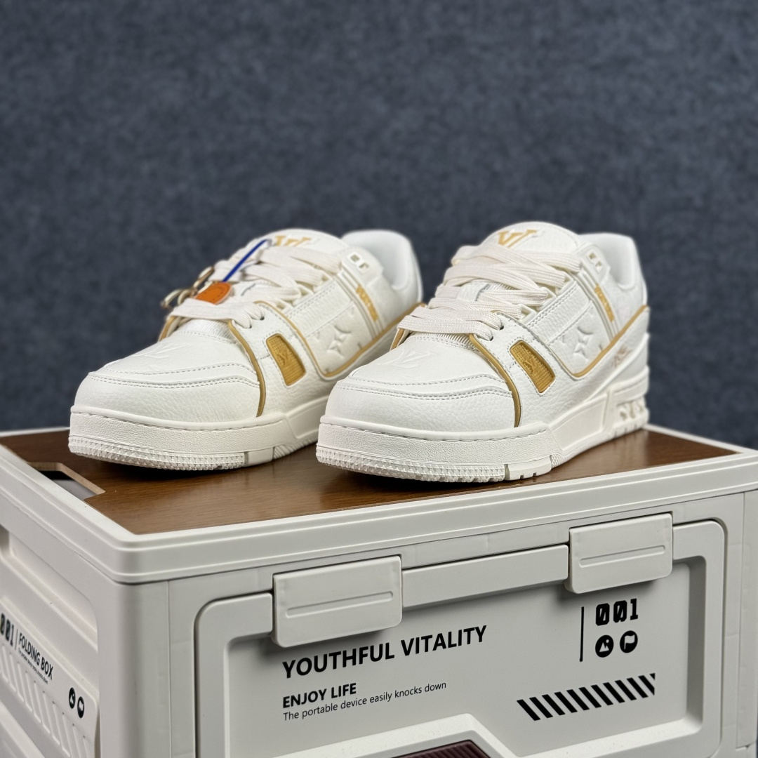 460 LOUIS VUITTON Trainer Maxi 路易威登 LV厚底板鞋 马年限定印花系列