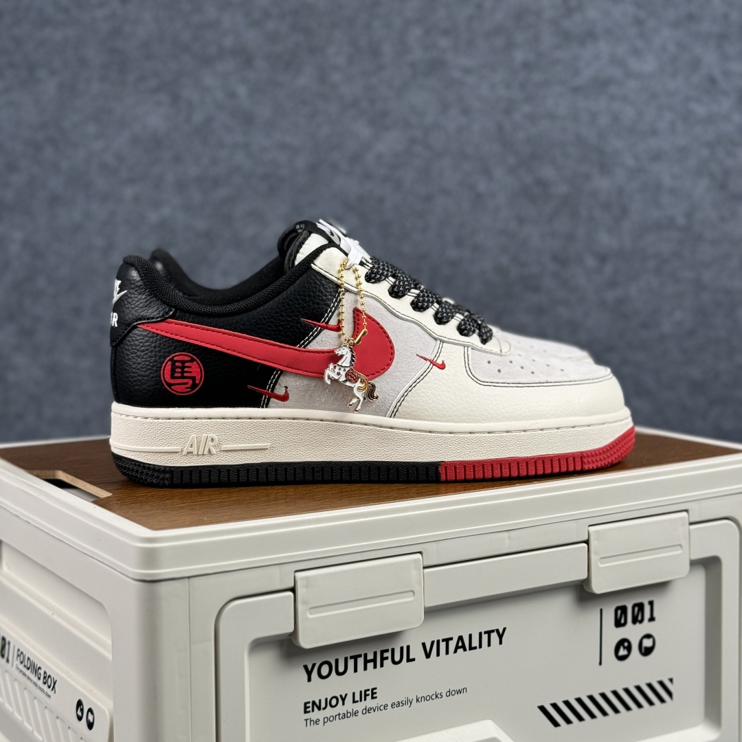 260 Nike Air Force 1'07 Low 马年限定 双勾 空军一号低帮休闲板鞋 HT5088-620-Chinese UA Cheap High Quatity Brand Clothes Bags handbags Sneakers wholesale wholesaler seller from China Factory suppliers Fashion Clothing Shoes best Quality Beautiful Price 260 Nike Air Force 1'07 Low 马年限定 双勾 空军一号低帮休闲板鞋 HT5088-620