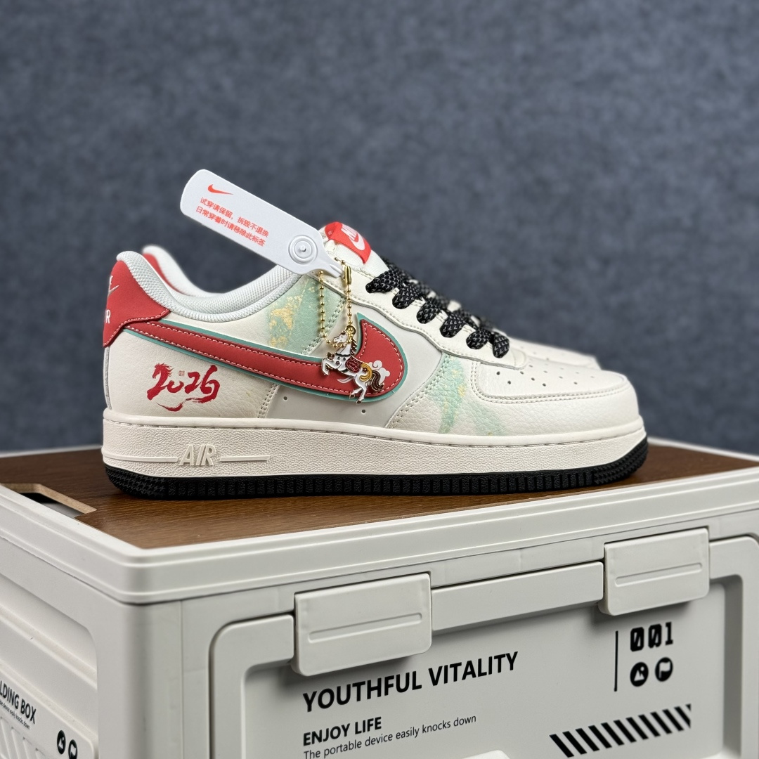 260 Nike Air Force 1 Low 2026 丙午马年限定款 Swoosh 标识融入中式祥云纹样 XT6998-108-Chinese UA Cheap High Quatity Brand Clothes Bags handbags Sneakers wholesale wholesaler seller from China Factory suppliers Fashion Clothing Shoes best Quality Beautiful Price 260 Nike Air Force 1 Low 2026 丙午马年限定款 Swoosh 标识融入中式祥云纹样 XT6998-108
