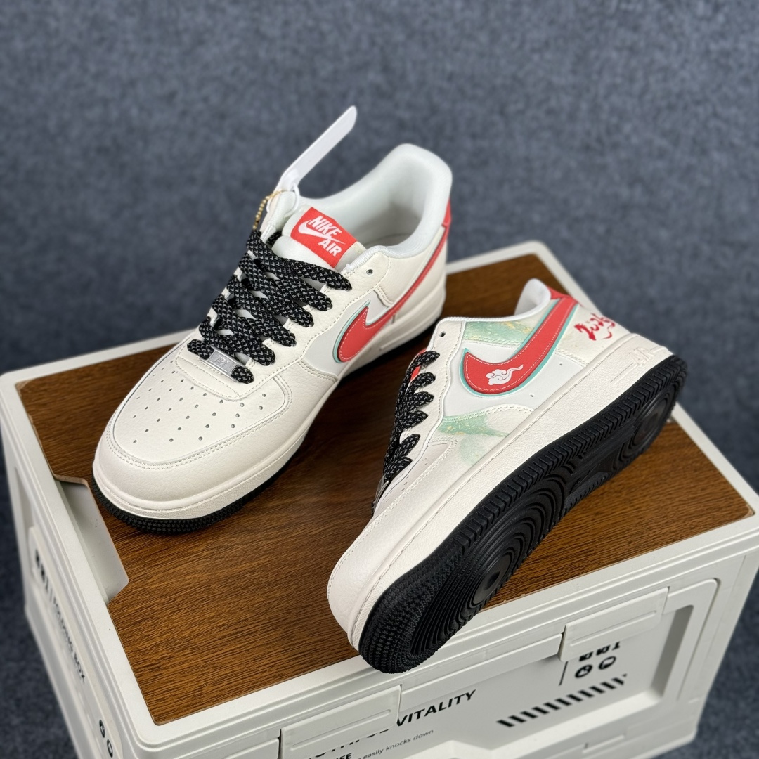 260 Nike Air Force 1 Low 2026 丙午马年限定款 Swoosh 标识融入中式祥云纹样 XT6998-108-Chinese UA Cheap High Quatity Brand Clothes Bags handbags Sneakers wholesale wholesaler seller from China Factory suppliers Fashion Clothing Shoes best Quality Beautiful Price 260 Nike Air Force 1 Low 2026 丙午马年限定款 Swoosh 标识融入中式祥云纹样 XT6998-108
