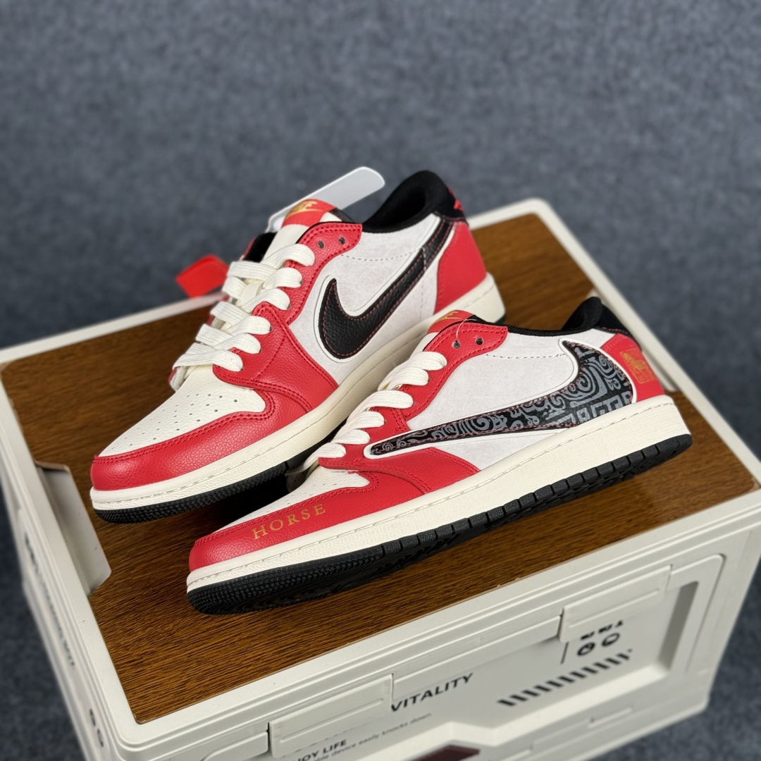 280 Nike Air Jordan 1 Low 定制配色 马年限定 定制AJ联名-高端定制 低帮复古文化板鞋 FC1688-249-Chinese UA Cheap High Quatity Brand Clothes Bags handbags Sneakers wholesale wholesaler seller from China Factory suppliers Fashion Clothing Shoes best Quality Beautiful Price 280 Nike Air Jordan 1 Low 定制配色 马年限定 定制AJ联名-高端定制 低帮复古文化板鞋 FC1688-249